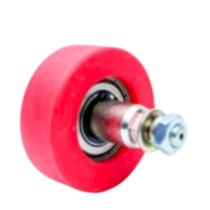 70×25×6204 M10 Escalator Step Roller – Positioning Guide & Anti-Deflection Pulley with Axle | Escalator Spare Parts