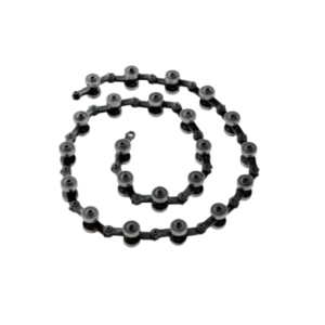 Escalator Parts – Newel Chain KM5070679G01, 25 Pairs Rollers, Reverse Chain Black