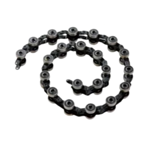 Escalator Parts Newel Chain – KM5070679G01, 25 Pairs Rollers, Reverse Chain Black