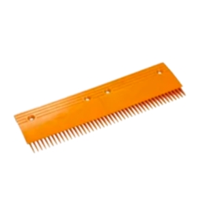 KM5009370H02 KM5009371H02 KM5009380H02 Escalator Yellow Plastic Comb Plate Escalator Spare Parts