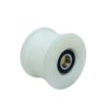 XZBRG U Groove Roller Wheel Bearing Pulley – 608ZZ Rubber Plastic Coated Sliding Wheel